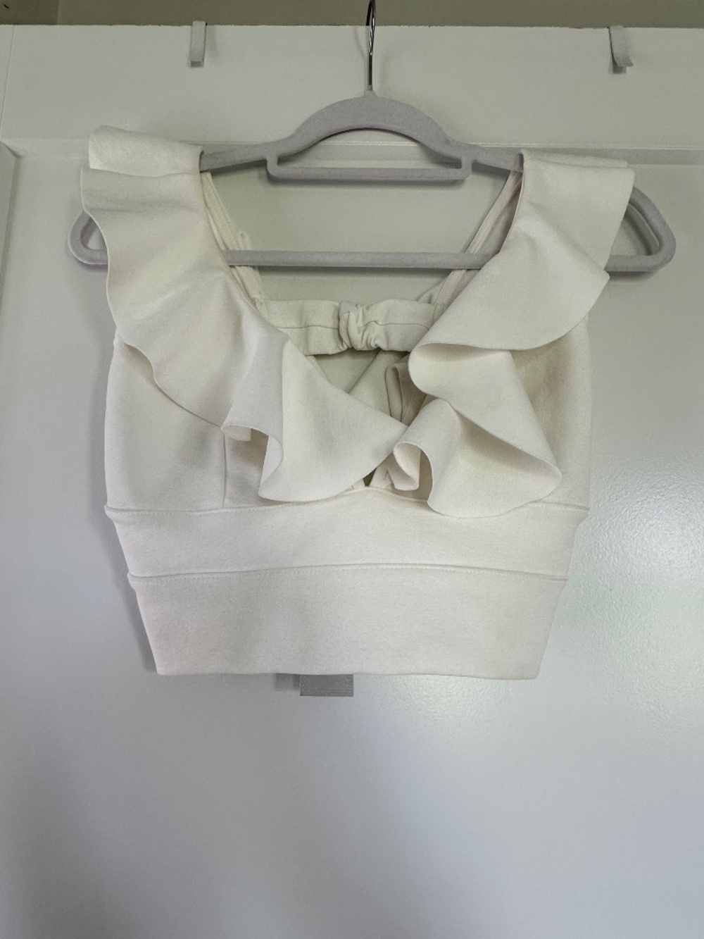River Island White Crop Top (OTO)